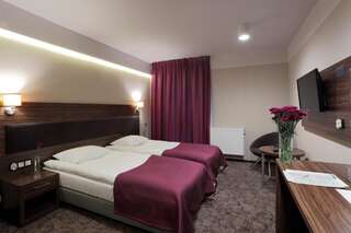 Отель Hotel Silver Белосток Двухместный номер Делюкс с 2 отдельными кроватями-2